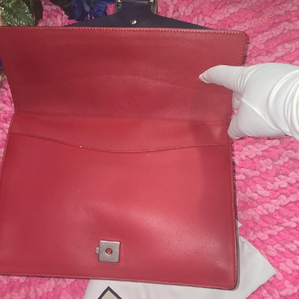 Gucci Red and Cream Shoulder‎ Bag - Picture 8 of 17